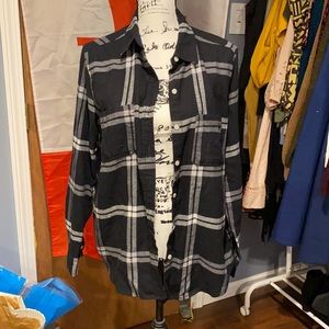 Men’s Fit Black Flannel